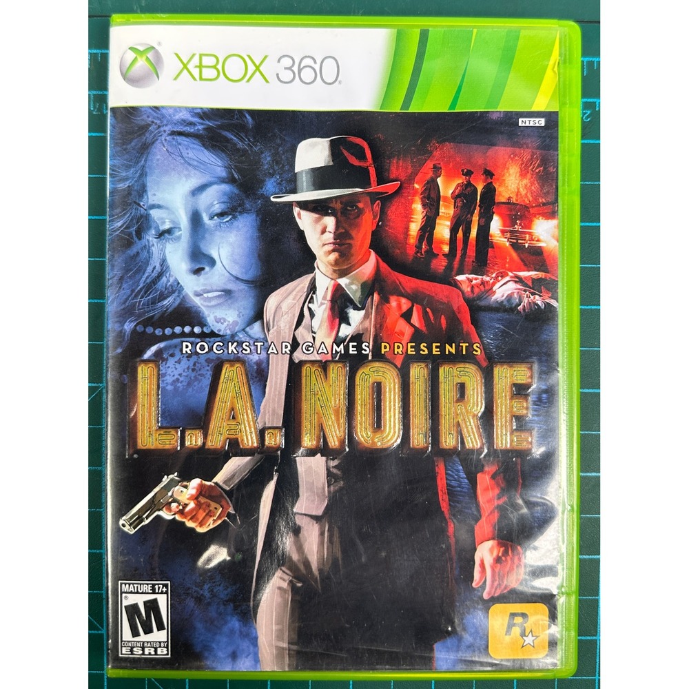 L.A. Noire Rockstar Games Xbox 360 3-Disc Set Complete with Manual 2011 CIB